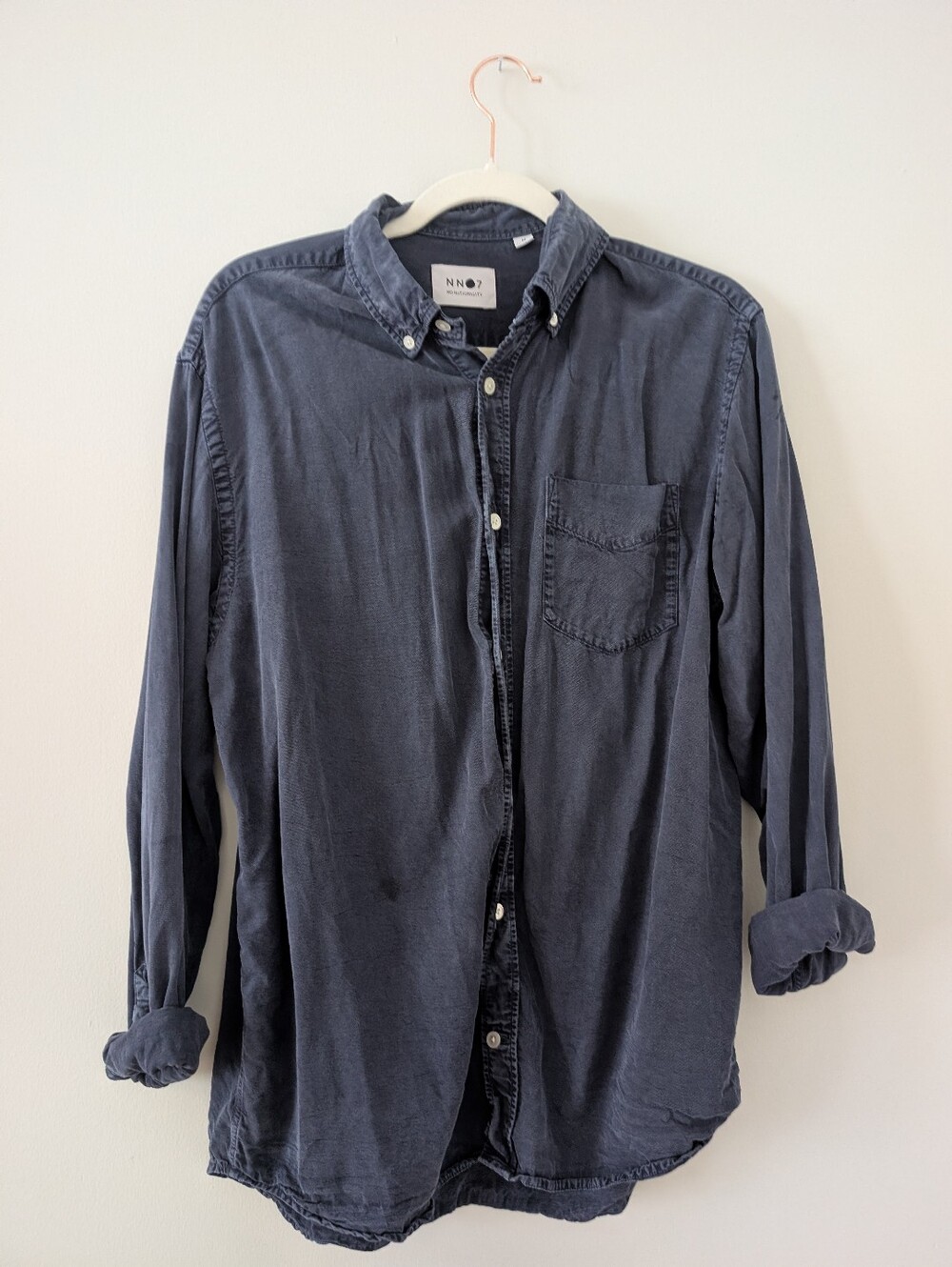 Nn.07 Deon - Drapey viscose blend shirt